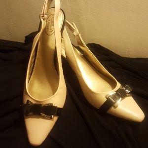 Cute circa wedge heal sling back shoes